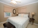 Master Bedroom with King Bed at 46 Lagoon Road in Forest Beach